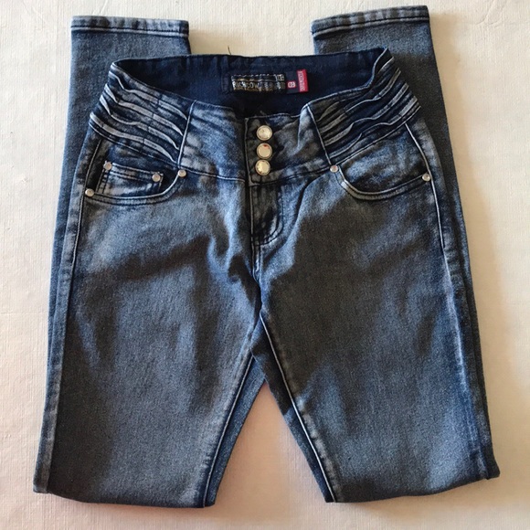 Richcow Denim - Richcow Vintage Wash Skinny Jeans - Juniors